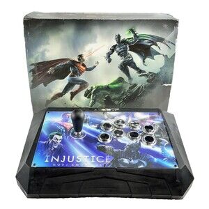 Injustice Gods Among Us Battle Edition Wired Arcade Fighting Pad Xbox 360 Tested